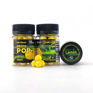 Amino POP-UPs one-flavor LEMON (ЛИМОН) Ø10 мм Amino POP-UPs one-flavor LEMON (ЛИМОН) Ø10 мм